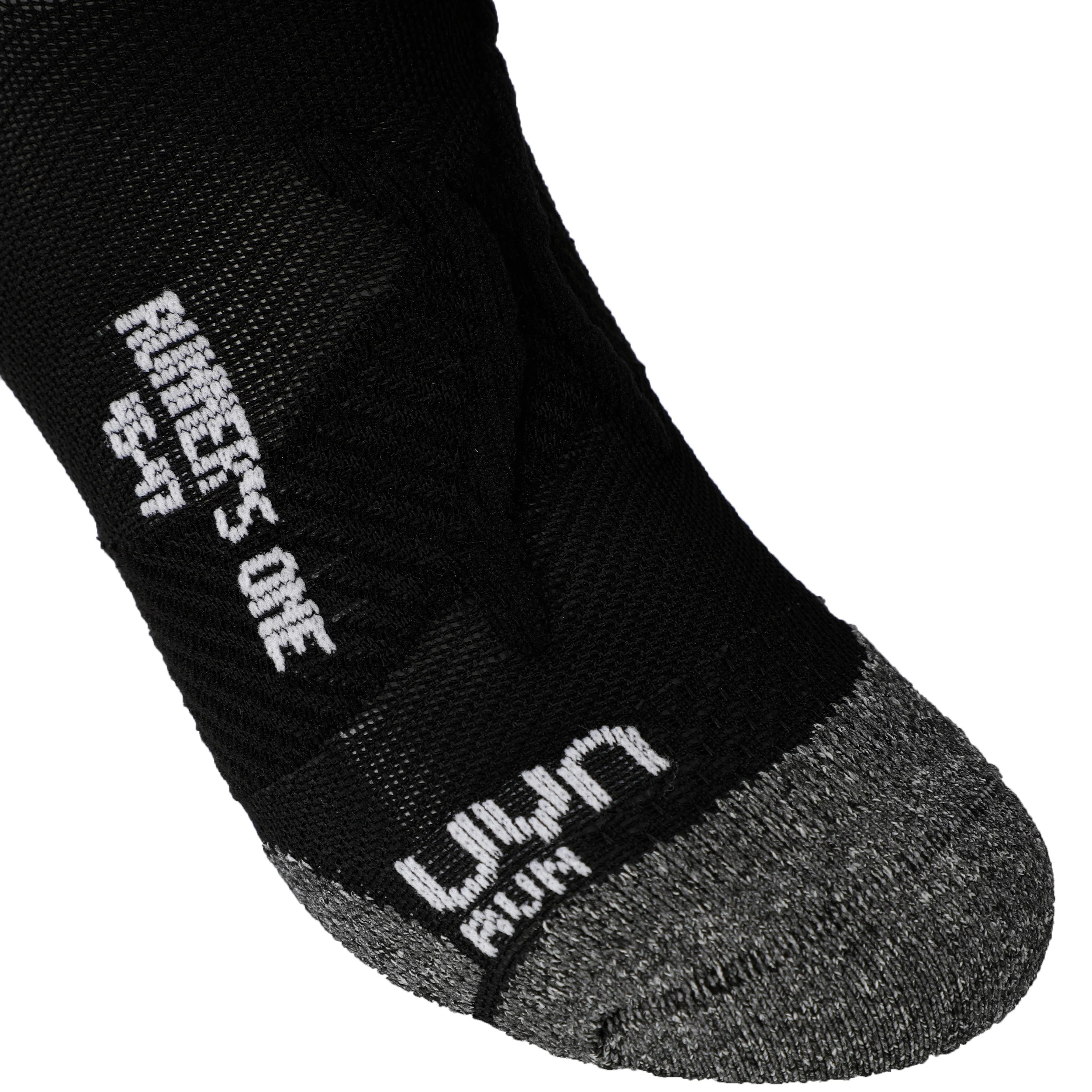 Veloce Löparsockor Herrar-Svart,Vit - Image 3