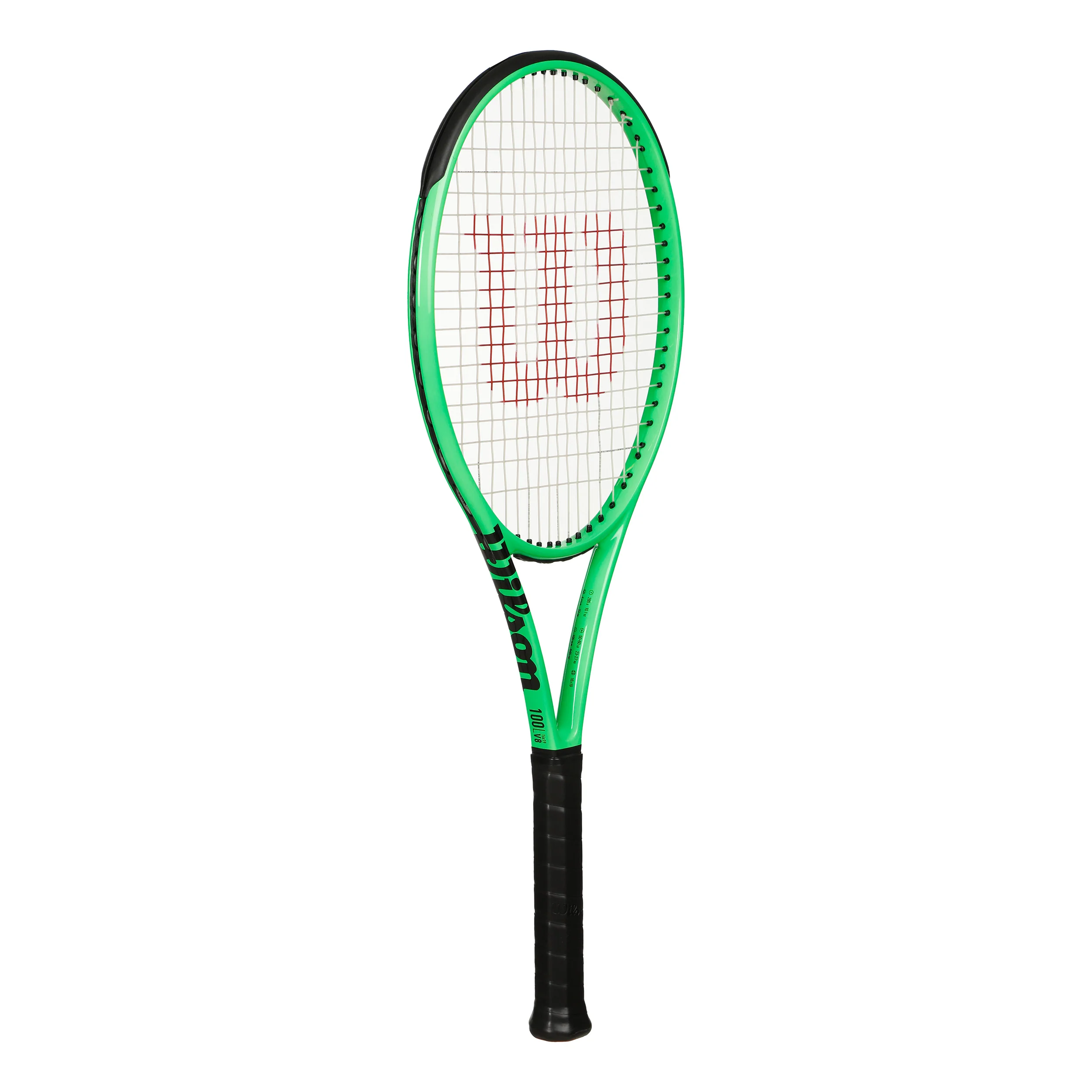 Blade 100L V8 Bright Neon Green Tour Racket - Image 2