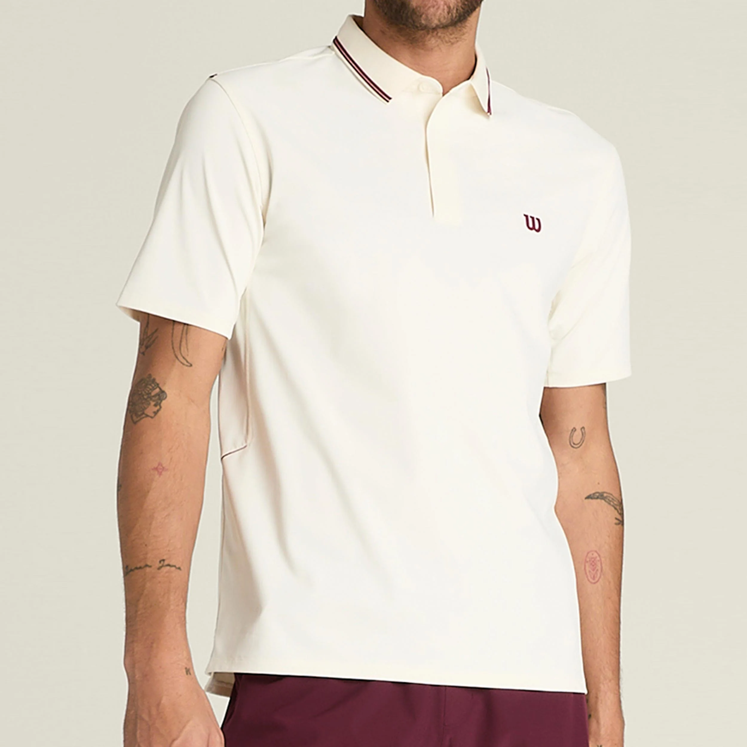 Challengers Technical Polo Herrar-sand