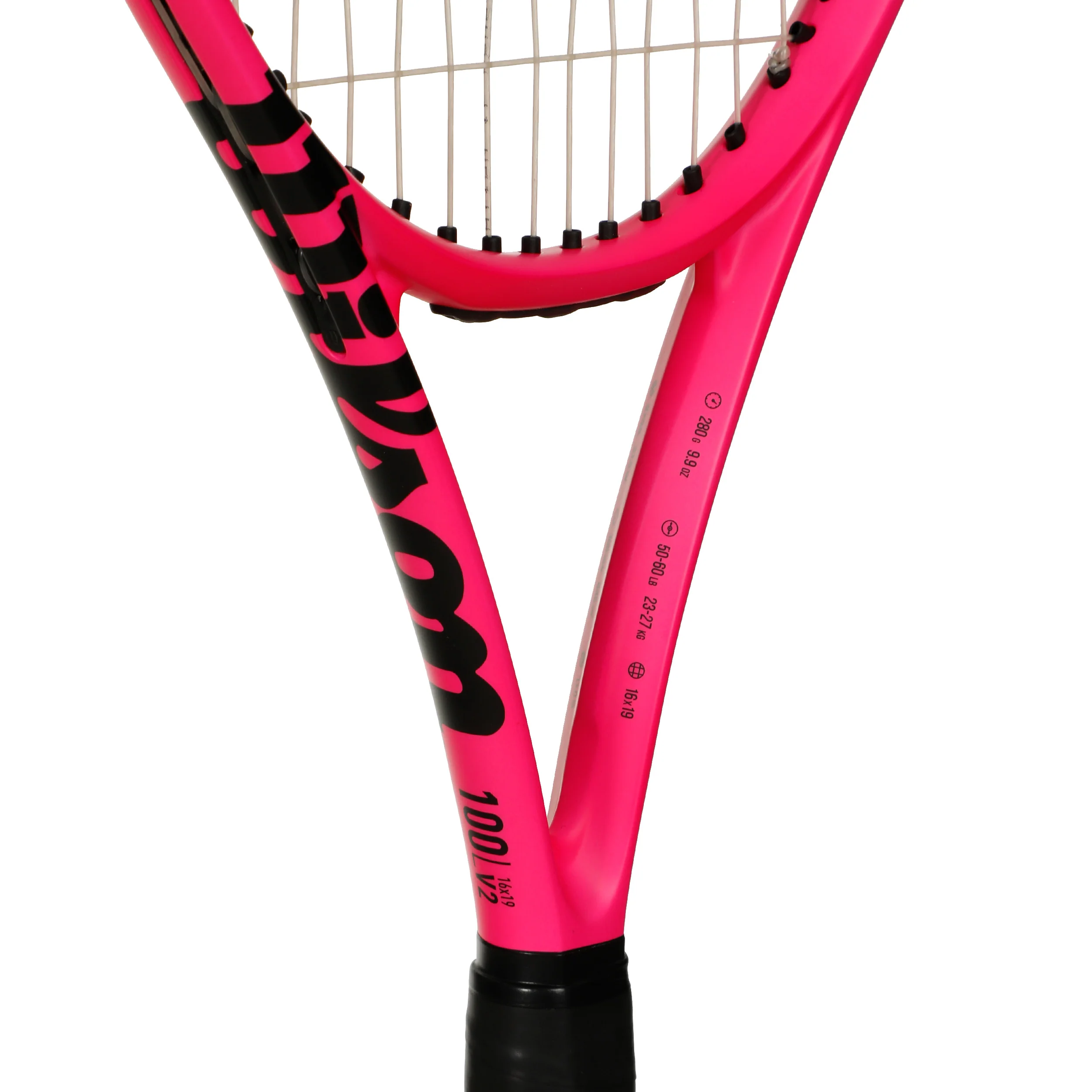 Clash 100L V2.0 Bright Neon Pink Tour Racket - Image 5