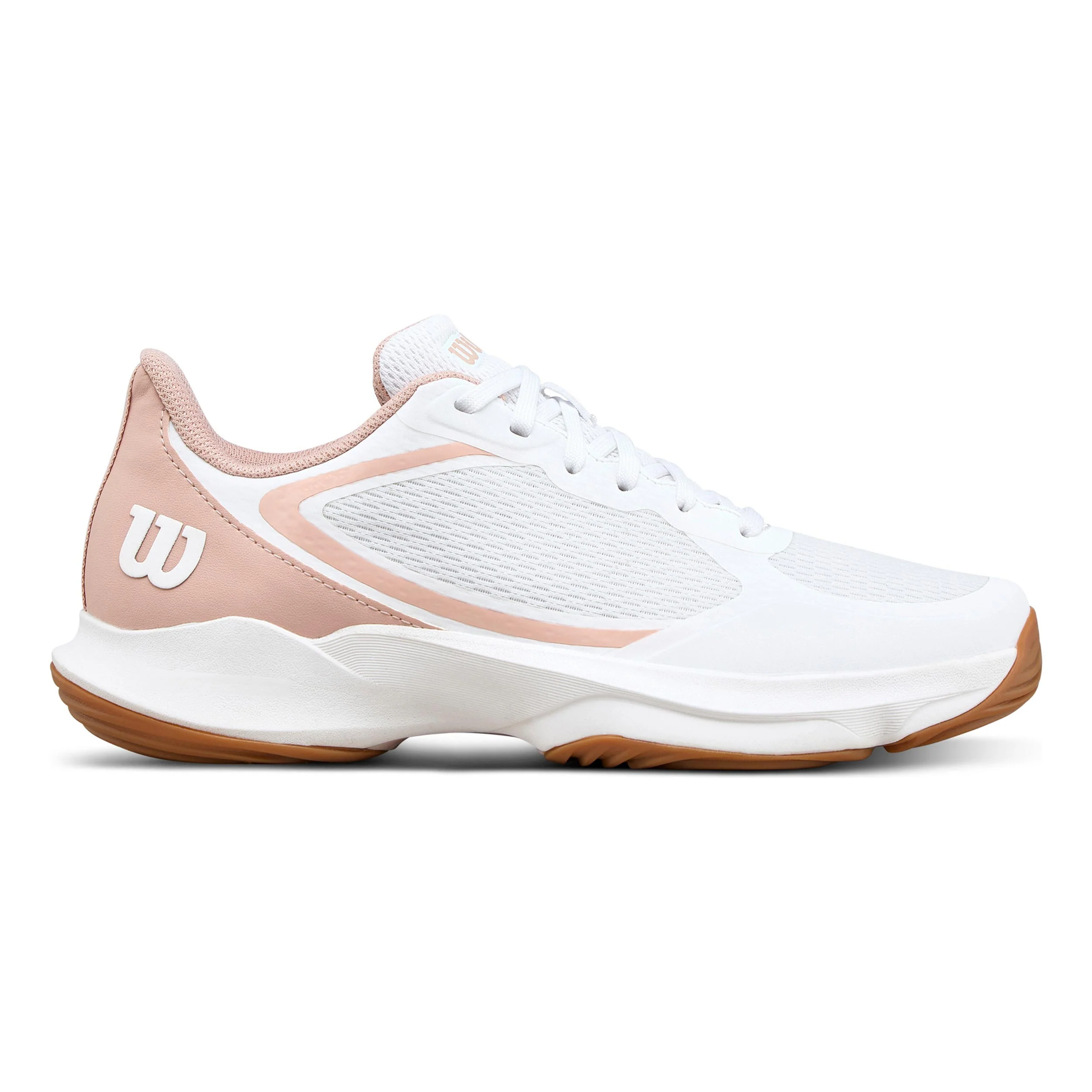 Hurakn Lite Padelsko Damer-vit, rosa