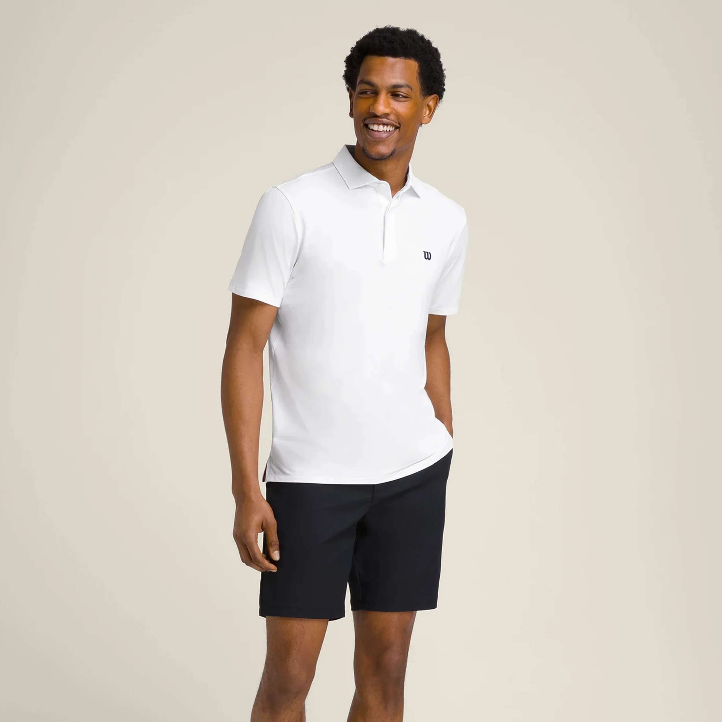 League Polo Herrar-Vit - Image 9