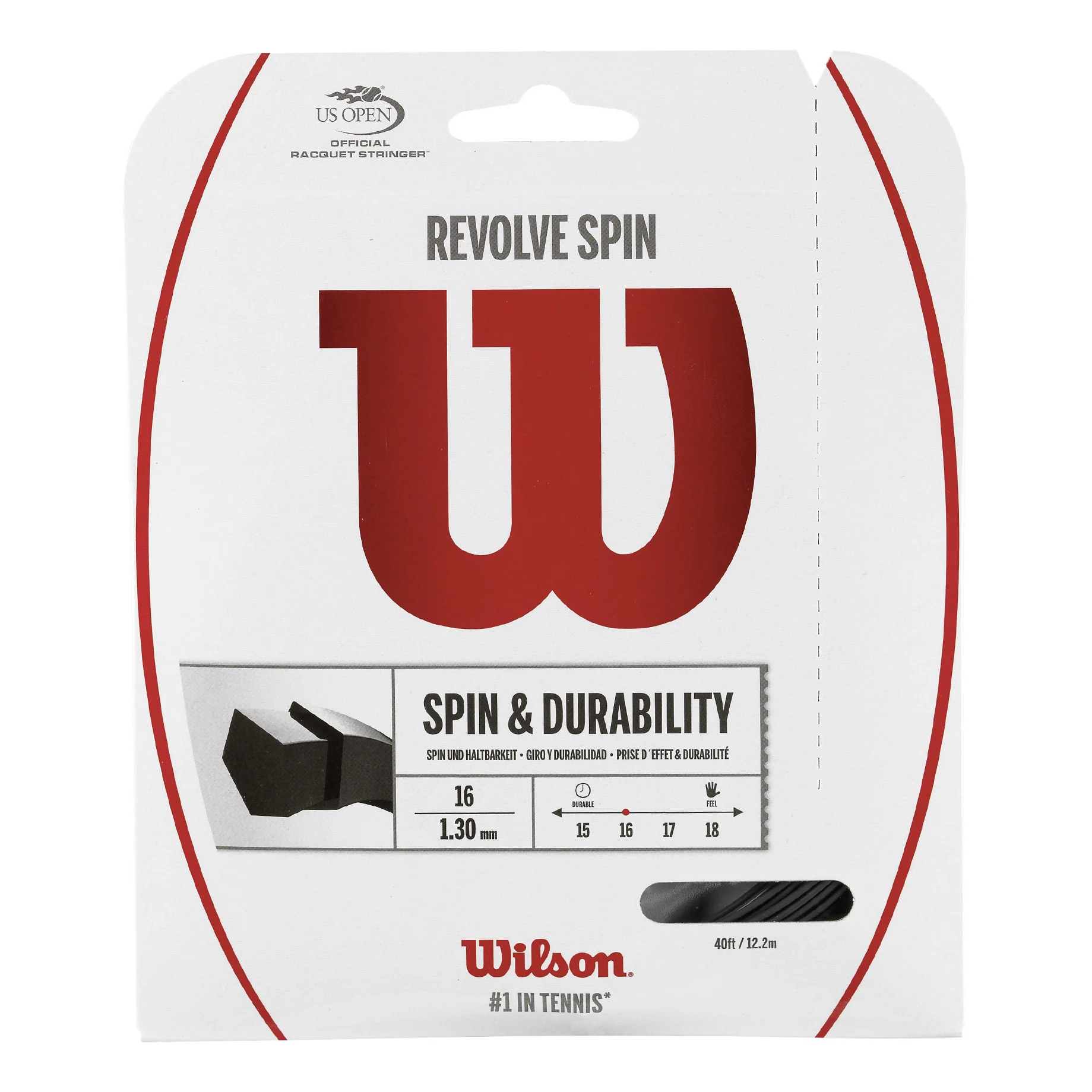 Revolve Spin Strängset 12,2m-Svart