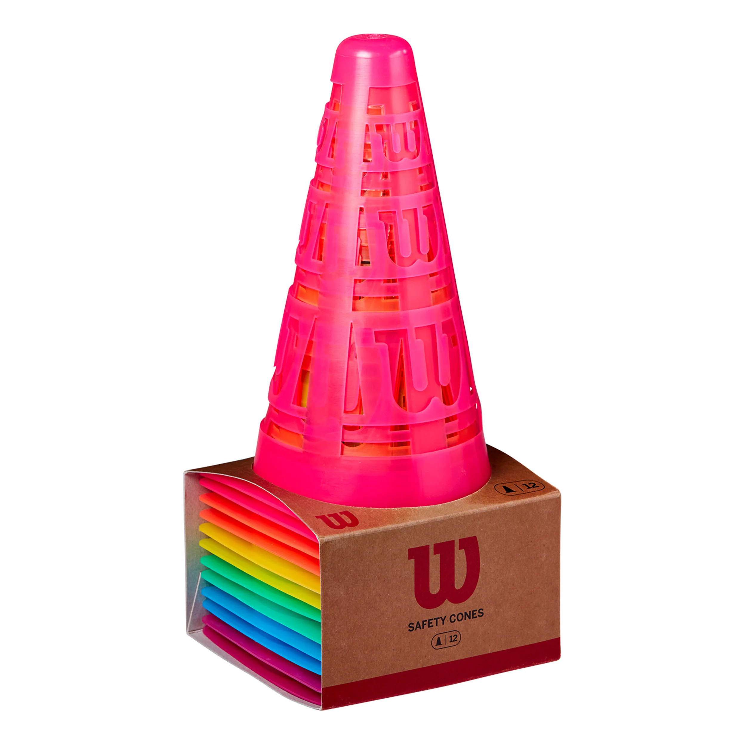 Safe Cones Markeringskoner 12-pack-Flerfärgad