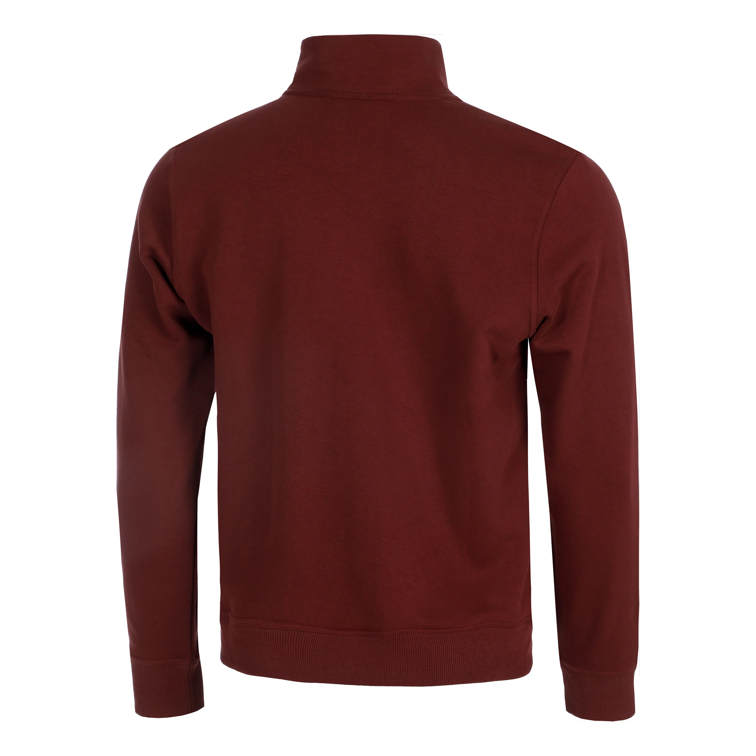 Tennis Club 1/2 Zip Mock Tröja Herrar-berry - Image 2