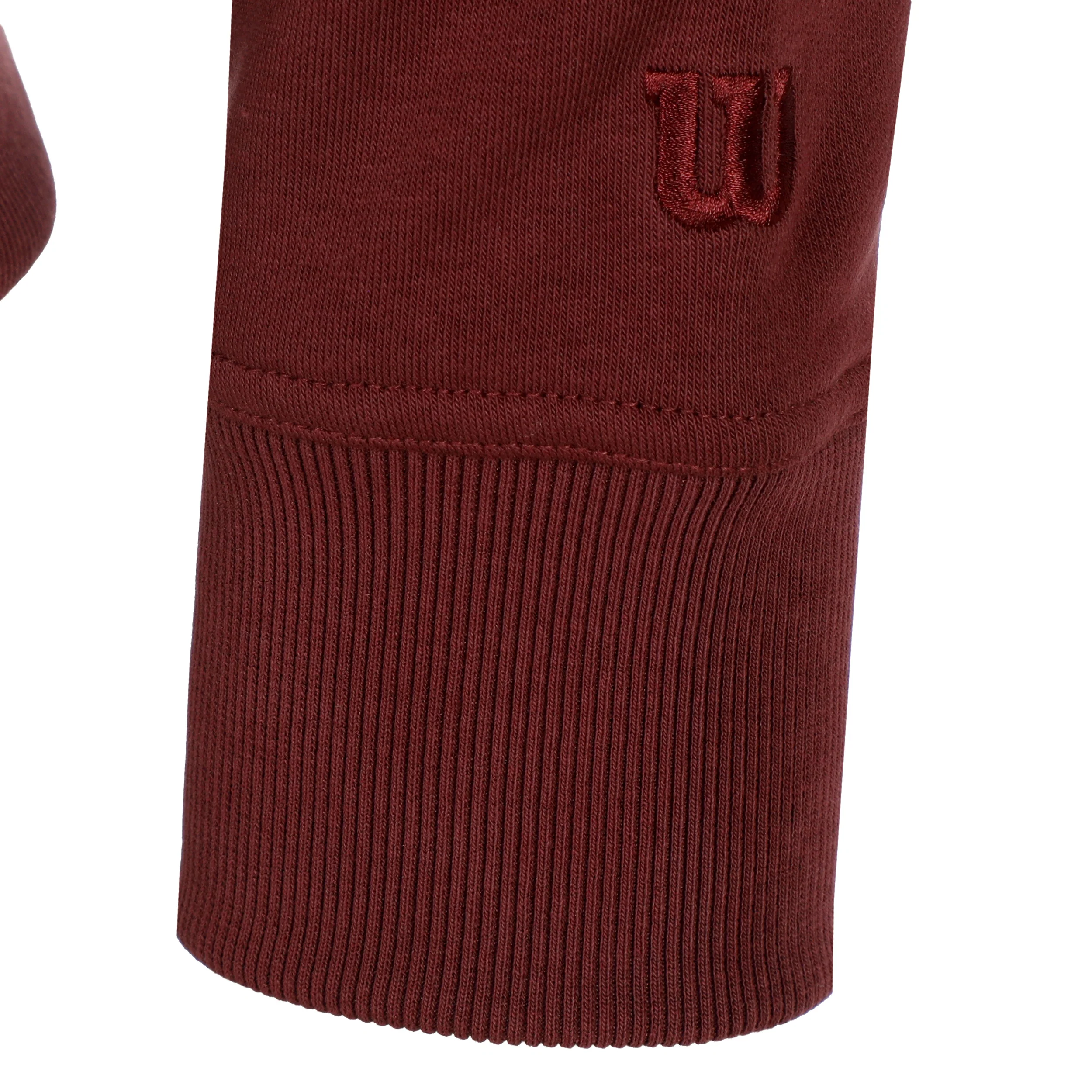 Tennis Club 1/2 Zip Mock Tröja Herrar-berry - Image 6