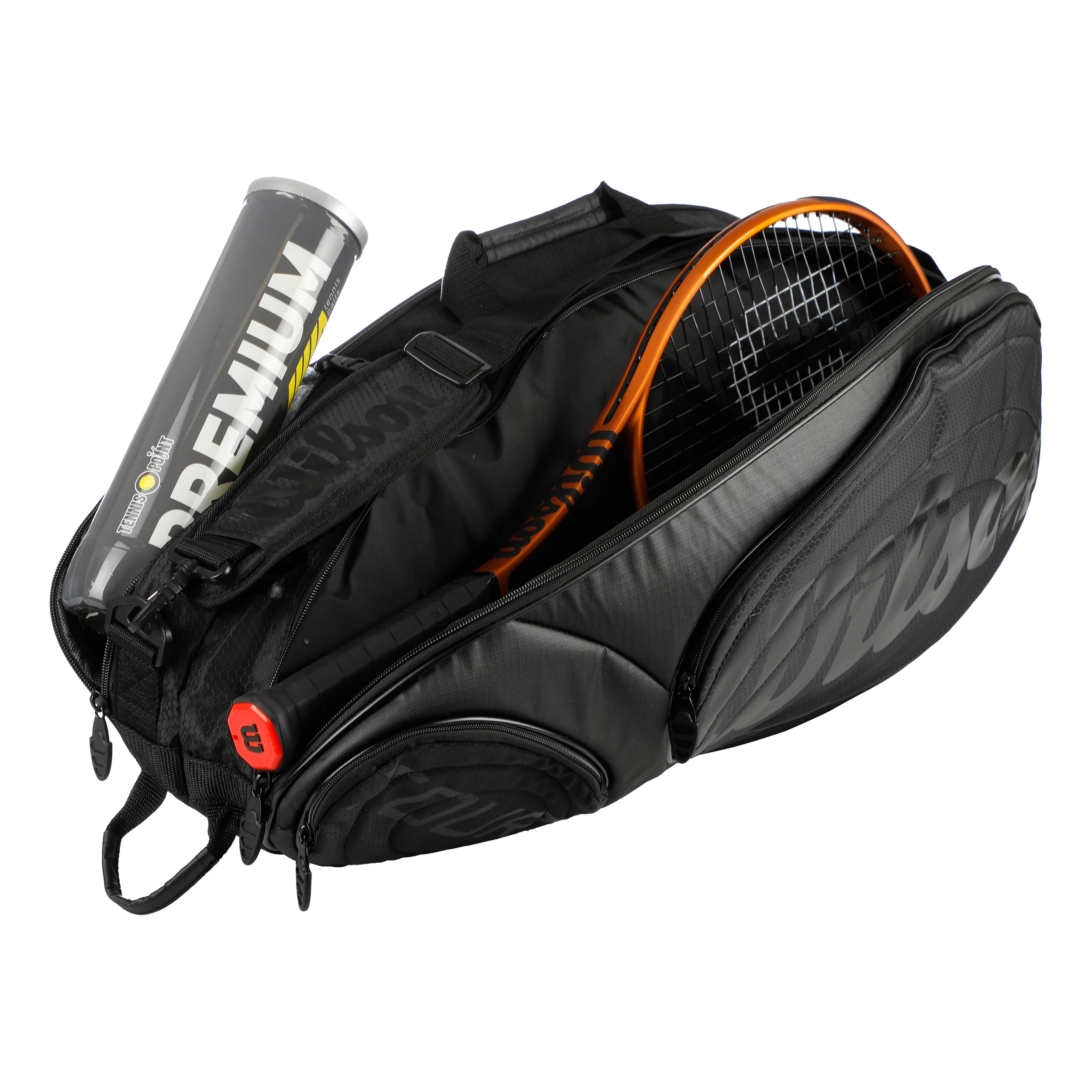 Tour Racketväska 6 Special Edition-Svart,Svart Glänsande - Image 5