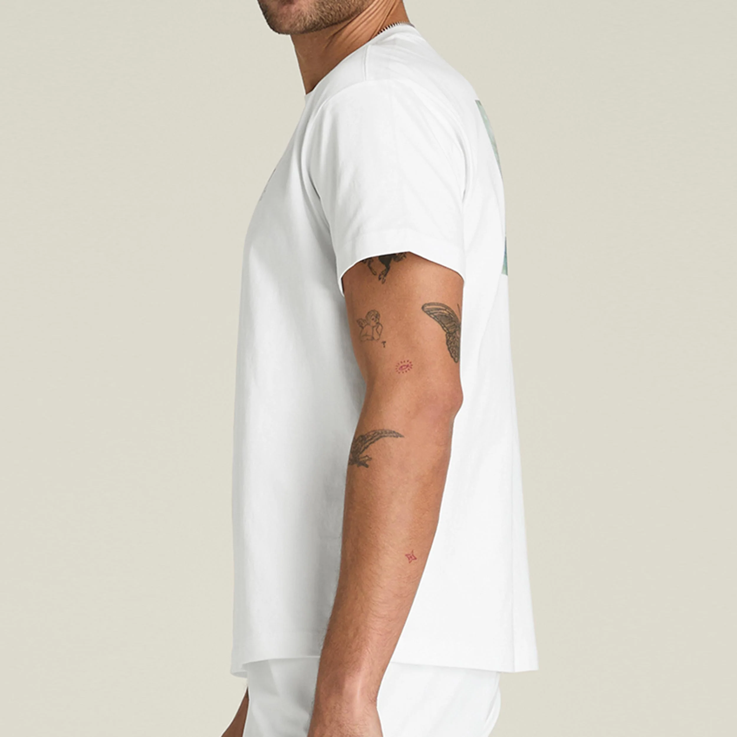 Wilson Classic T-shirt Herrar-vit - Image 3