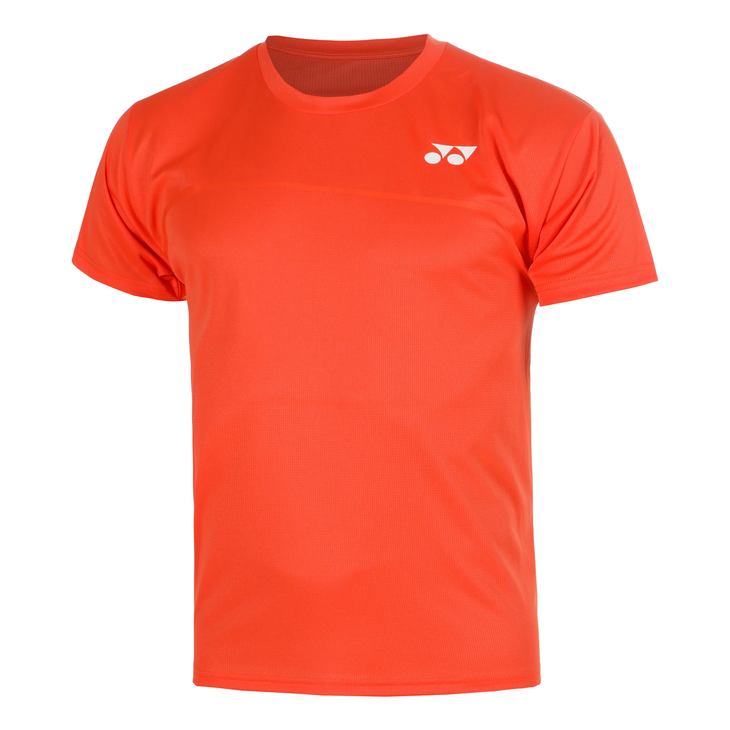 Crew Neck T-shirt Herrar - korall
