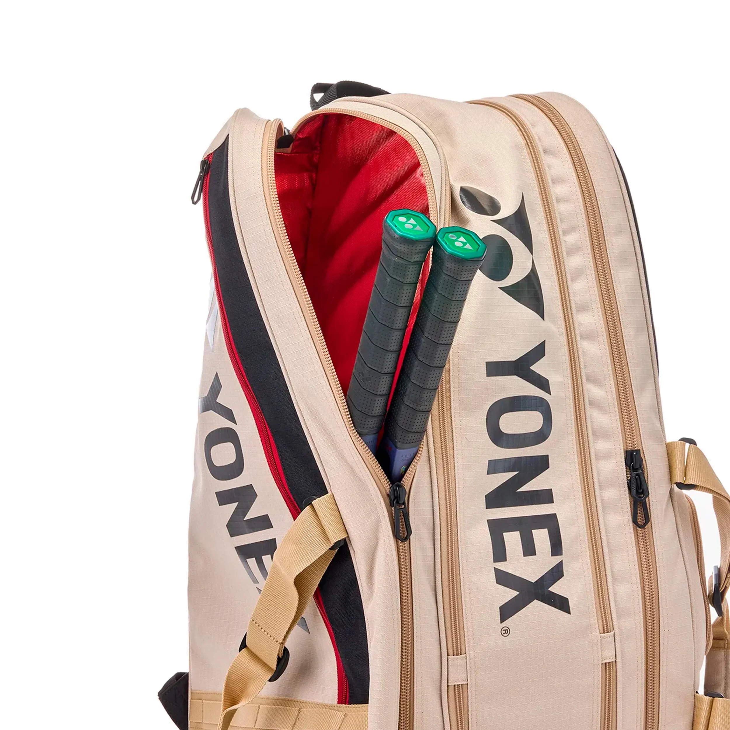 Gearlogic Raquet Bag Racketväska -beige, svart - Image 10