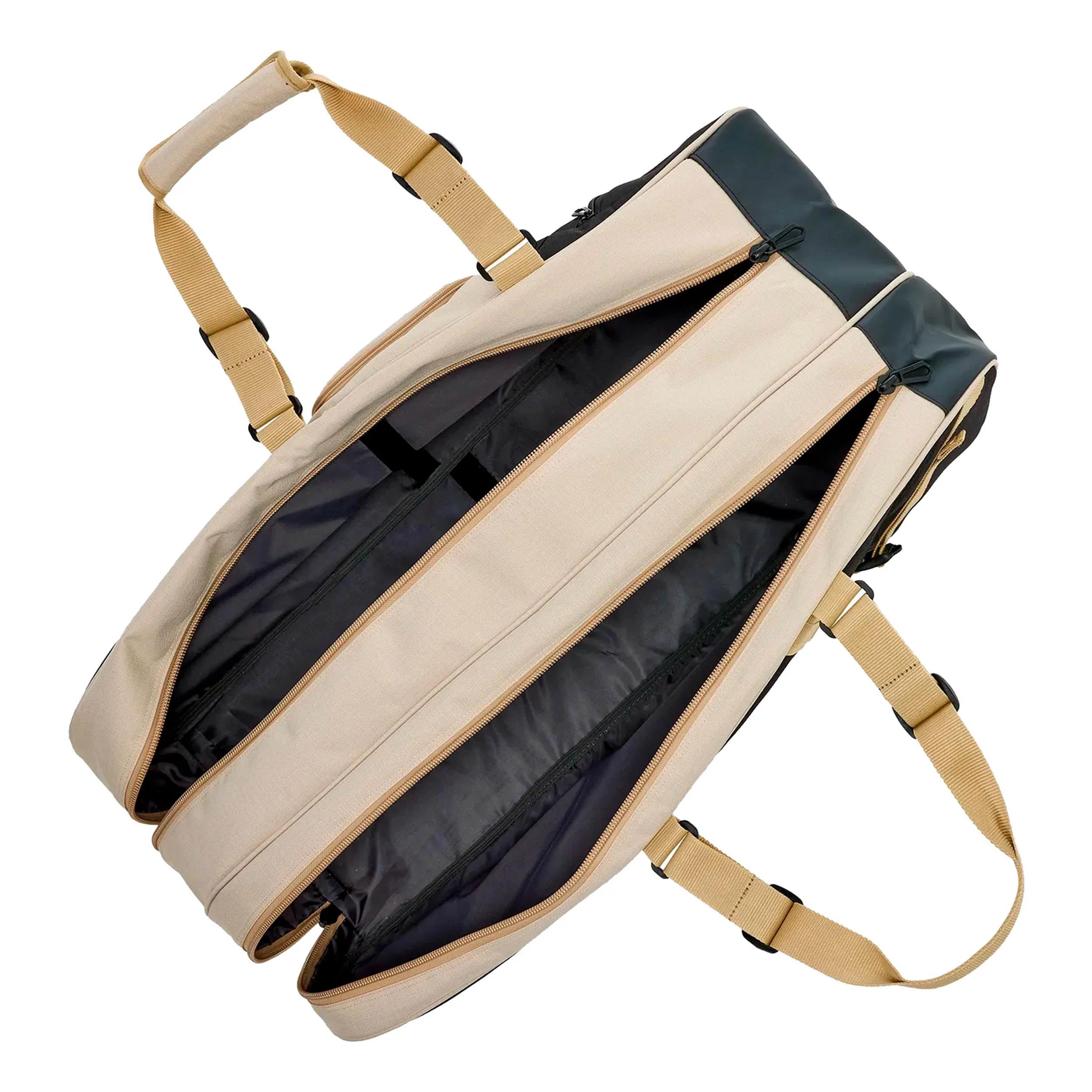 Gearlogic Raquet Bag Racketväska -beige, svart - Image 4