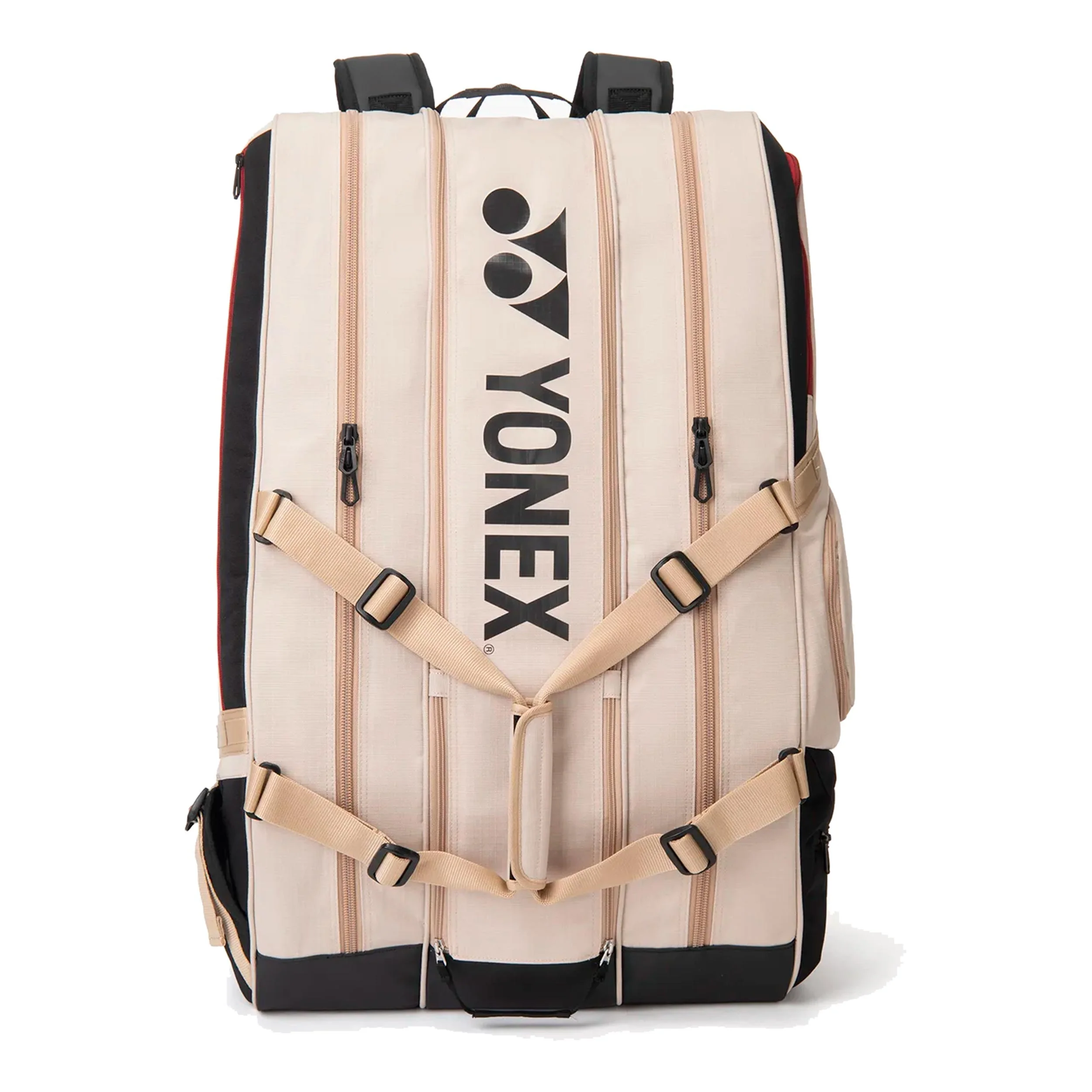 Gearlogic Raquet Bag Racketväska -beige, svart - Image 5