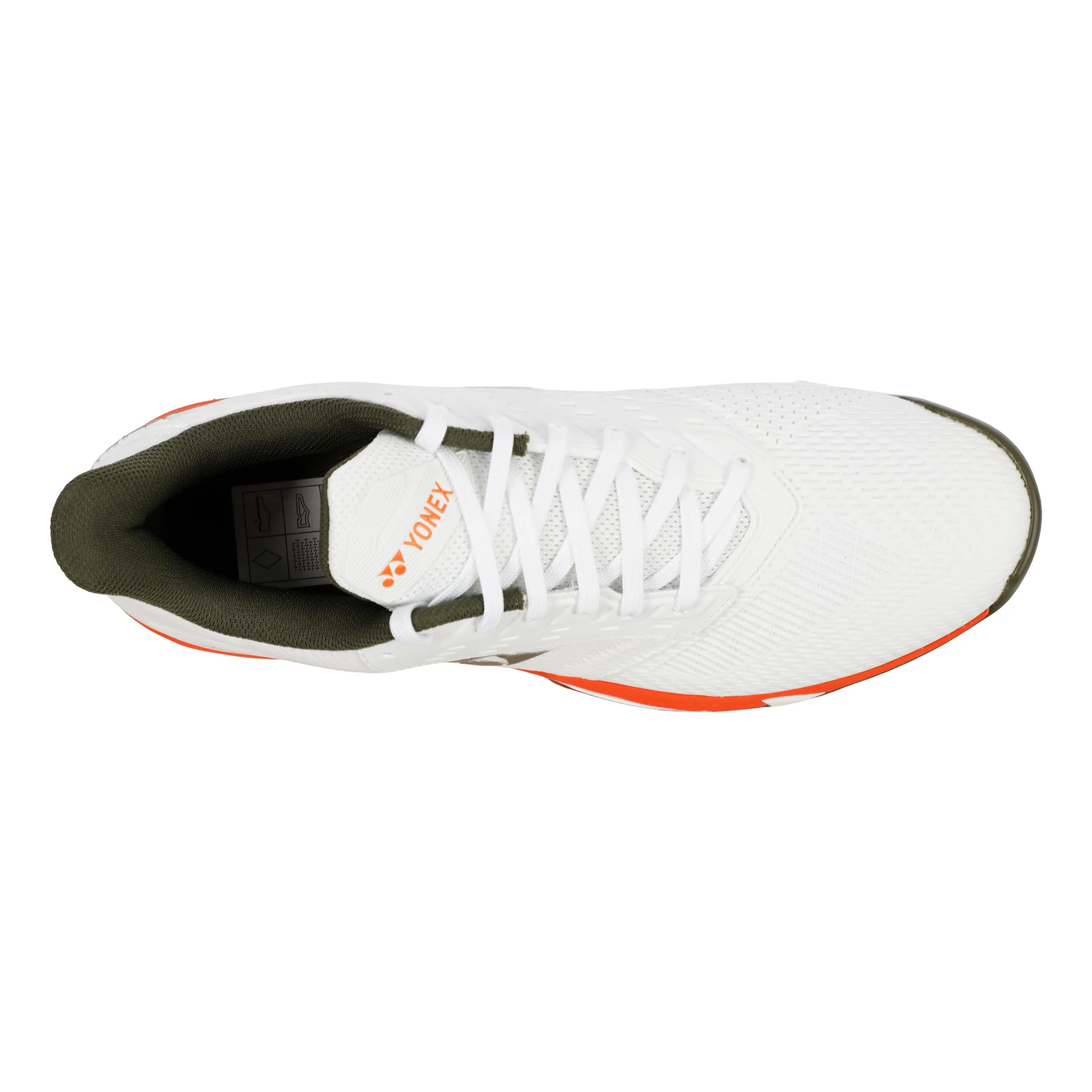 Power Cushion AD Accel Allroundsko Damer - vit, orange - Image 3
