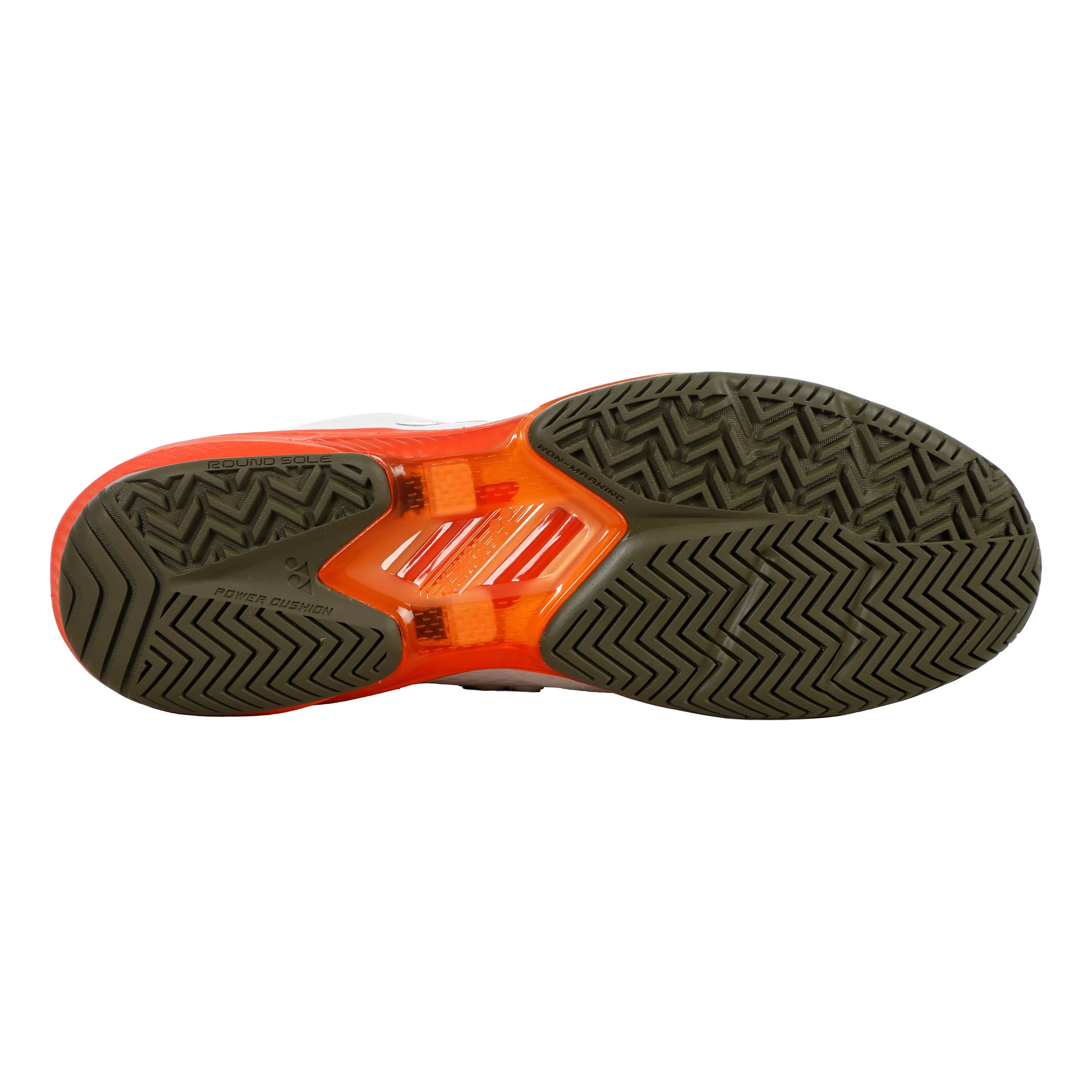 Power Cushion AD Accel Allroundsko Damer - vit, orange - Image 4