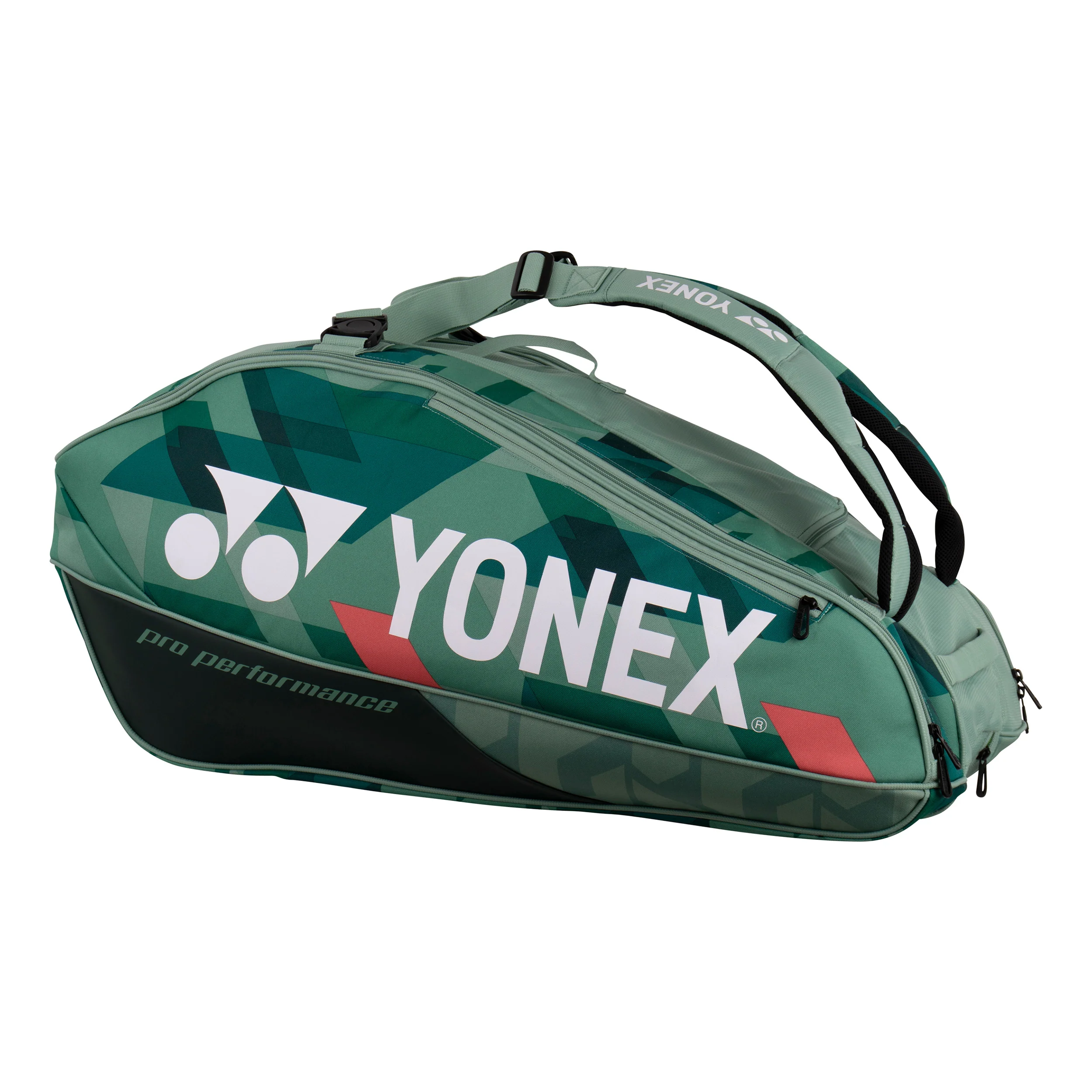 Pro Racquet Bag Racketväska 9-Grön,Orange - Image 2