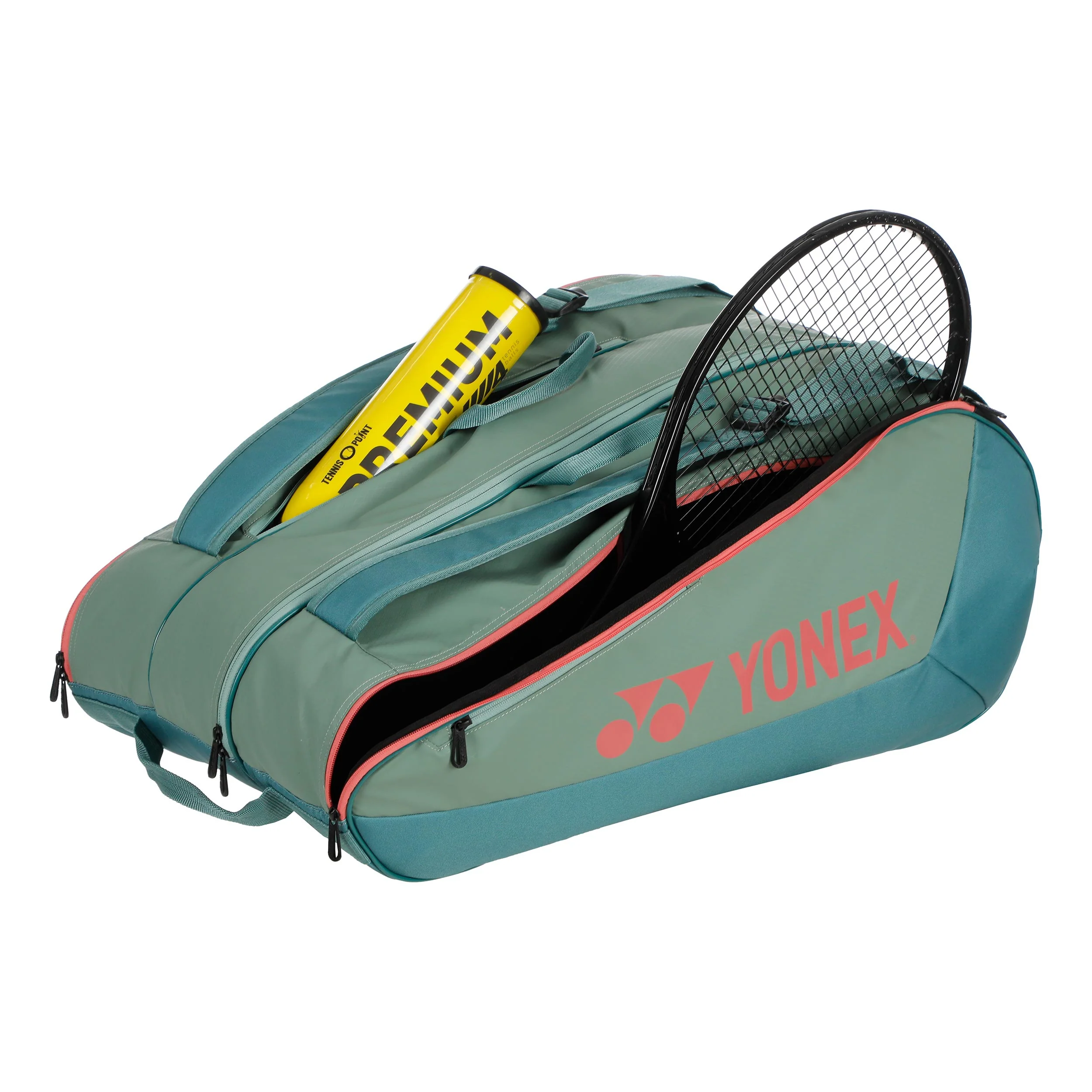 Team Racquet Bag Racketväska 12-Grön,Vit - Image 4